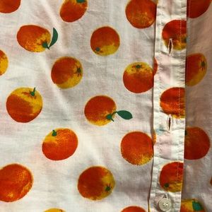 J. Crew Tops - Jcrew “oranges” button-up J. Crew Tops - Jcrew “oranges” button-up